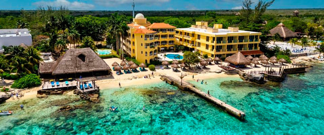Vista panorámica de MERIDA, PLAYA DEL CARMEN Y COZUMEL 2