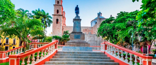 Vista panorámica de TODO EL SURESTE MEXICANO A BORDO DEL TREN MAYA 2