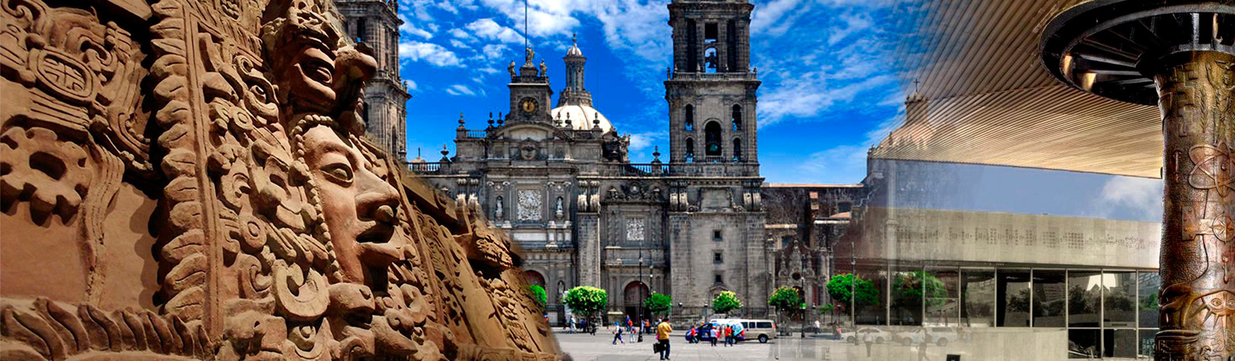 Ciudad de México con Museo de Antropología
