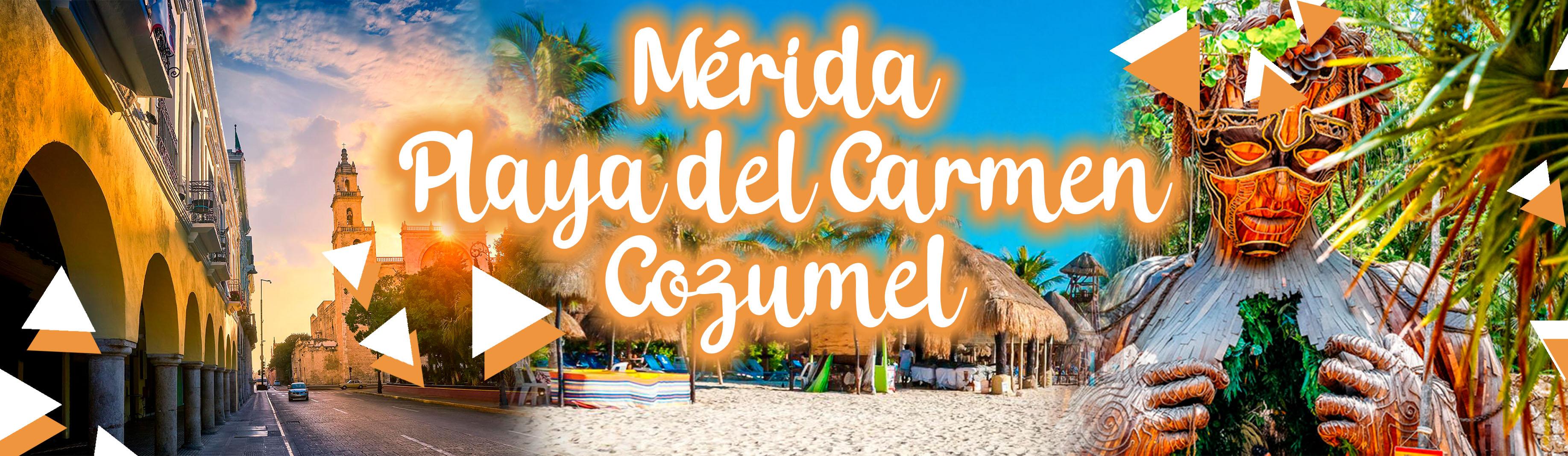 Mérida, Playa del Carmen y Cozumel