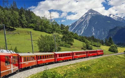 SUIZA EN TRENES PANORAMICOS