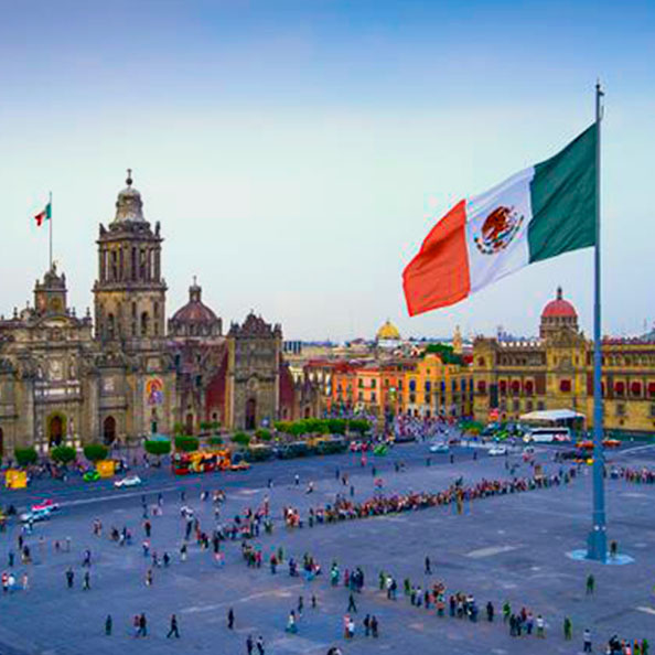 Ciudad de México con Museo de Antropología